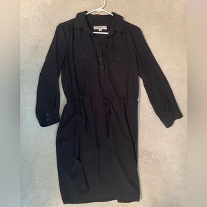 Loft black dress size 4